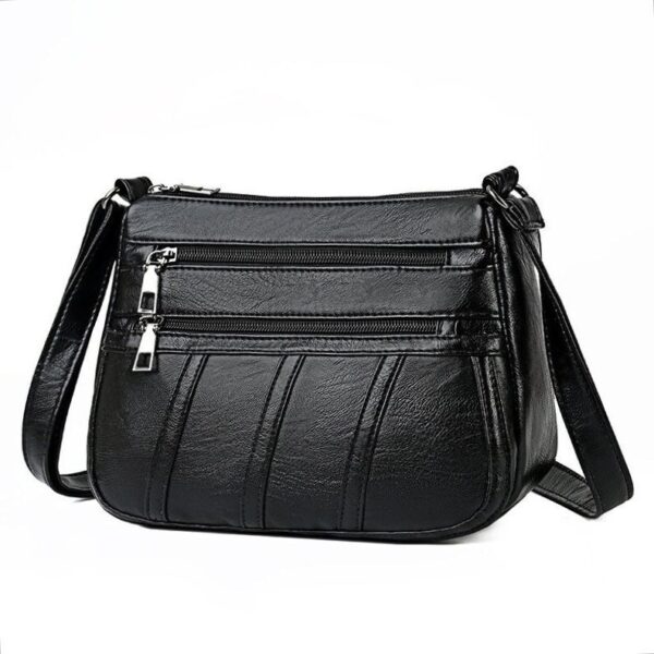 Black Italian Leather Bag