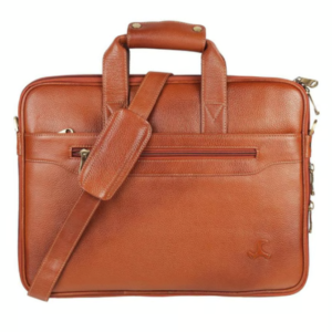 Tan Brown Laptop Bag